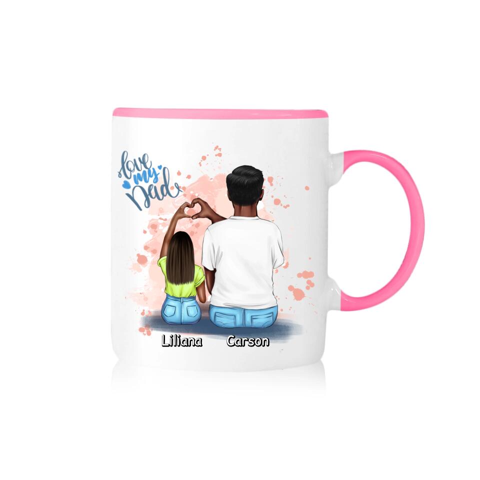 Mug for dad + daughter #48