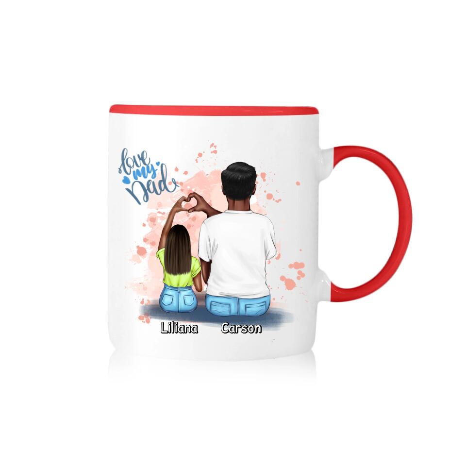 Mug for dad + daughter #48