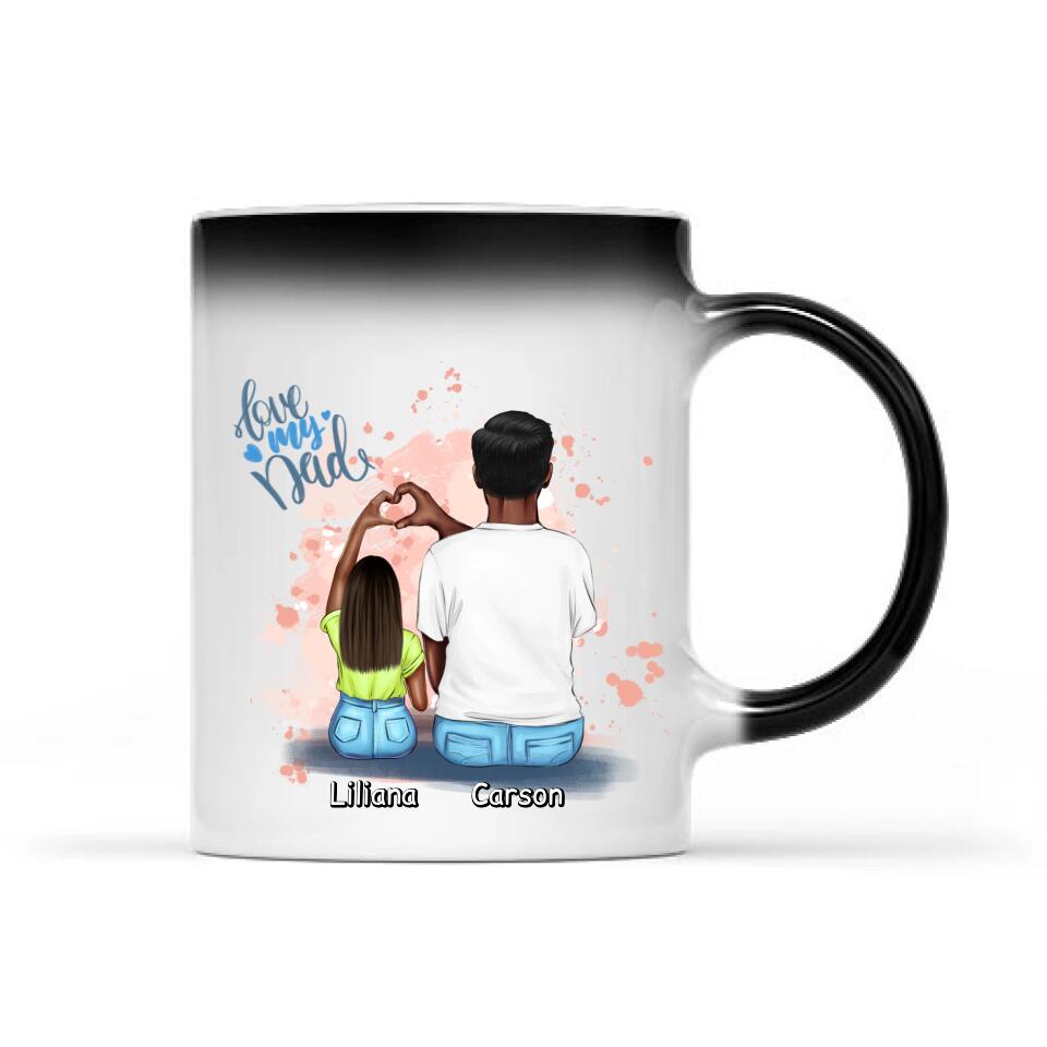 Mug for dad + daughter #48