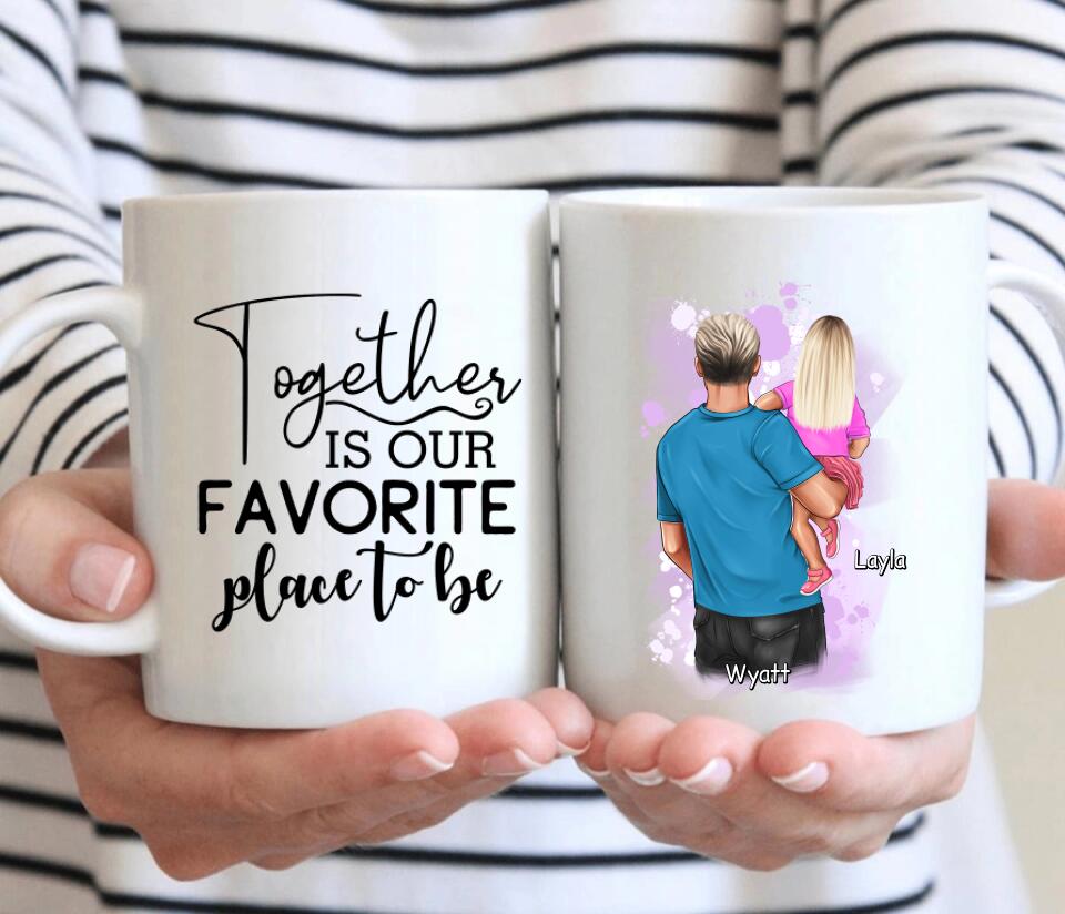 Mug for dad + daughter #12