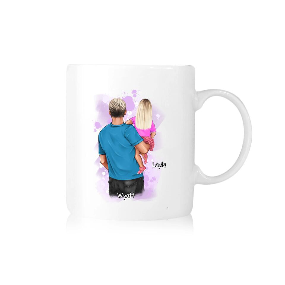 Mug for dad + daughter #12