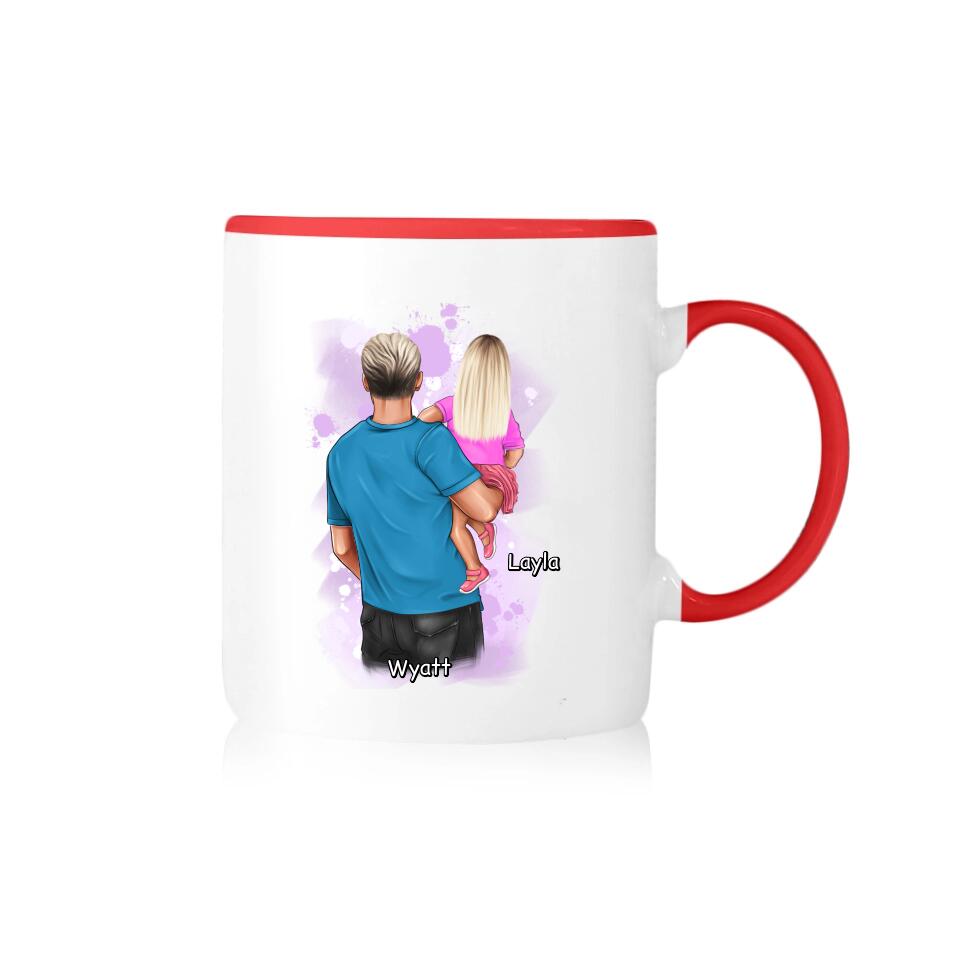 Mug for dad + daughter #12
