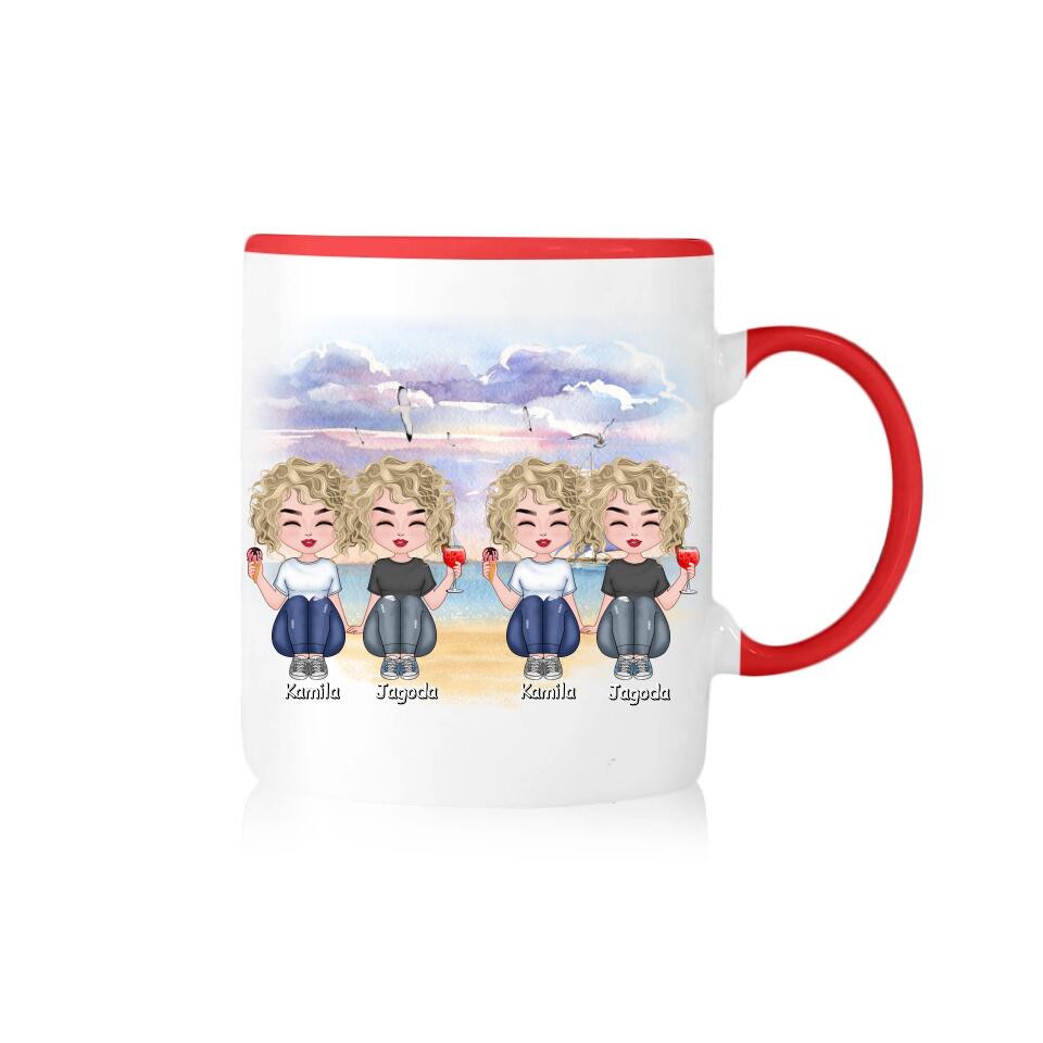 Mug for best friends 1-4 people #55