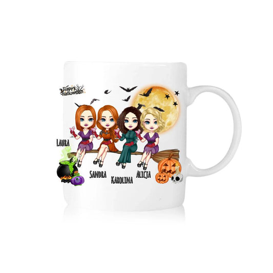 Mug for best friends - max. 1-4 people Halloween #2