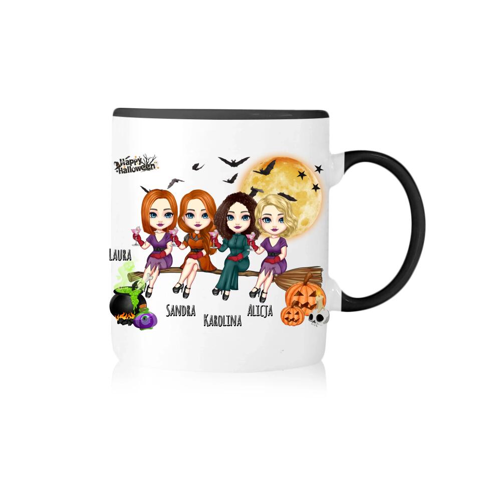 Mug for best friends - max. 1-4 people Halloween #2
