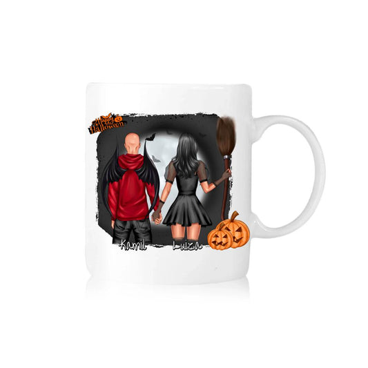 Mug for couples Halloween #6