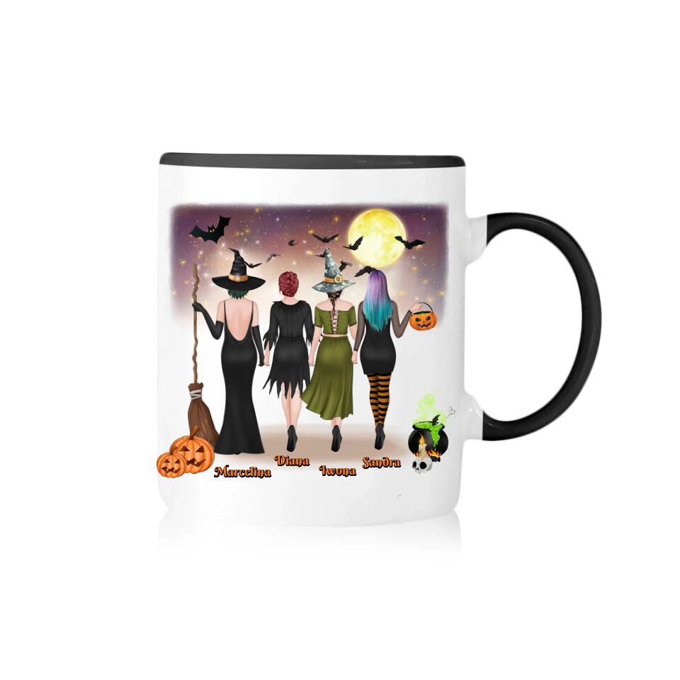 Mug for best friends - max. 1-4 people Halloween #1