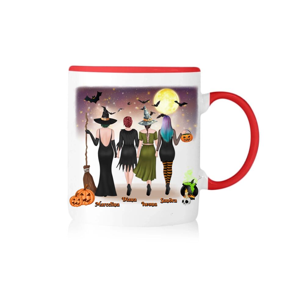 Mug for best friends - max. 1-4 people Halloween #1