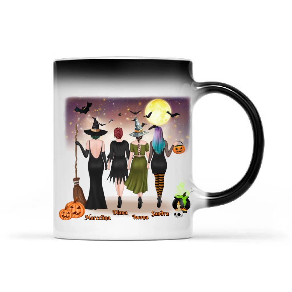 Mug for best friends - max. 1-4 people Halloween #1