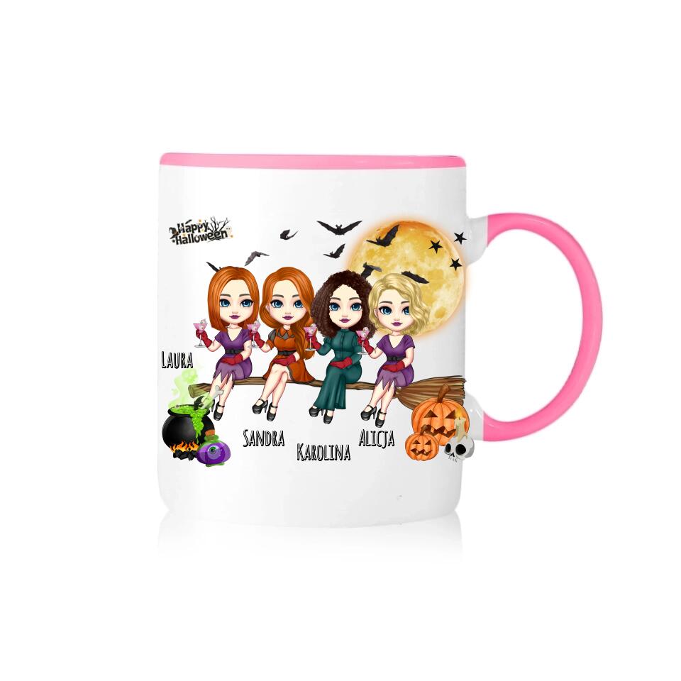 Mug for best friends - max. 1-4 people Halloween #2