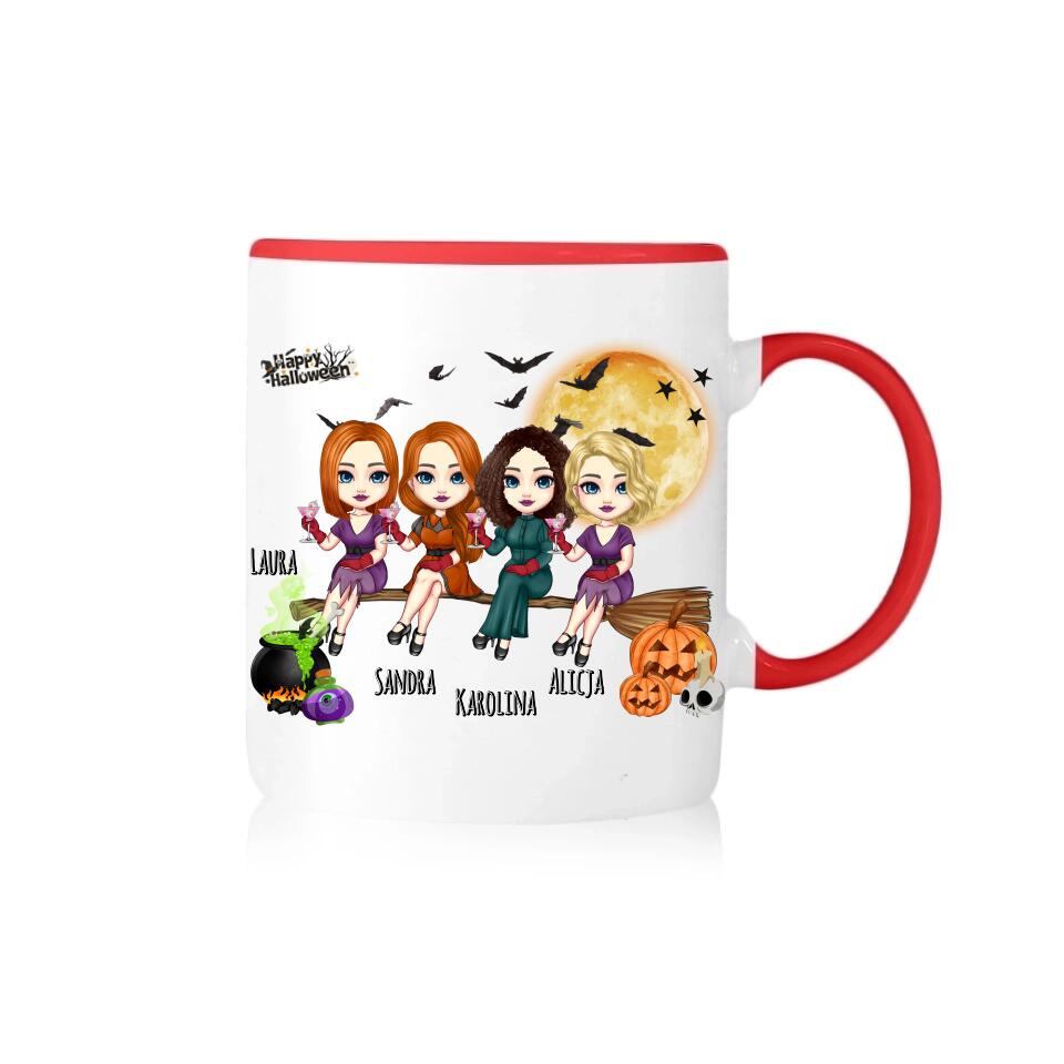 Mug for best friends - max. 1-4 people Halloween #2