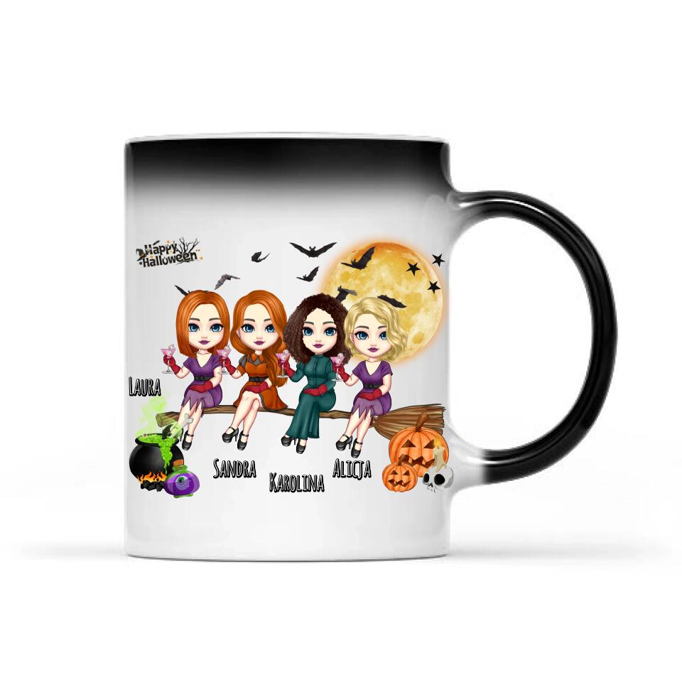 Mug for best friends - max. 1-4 people Halloween #2