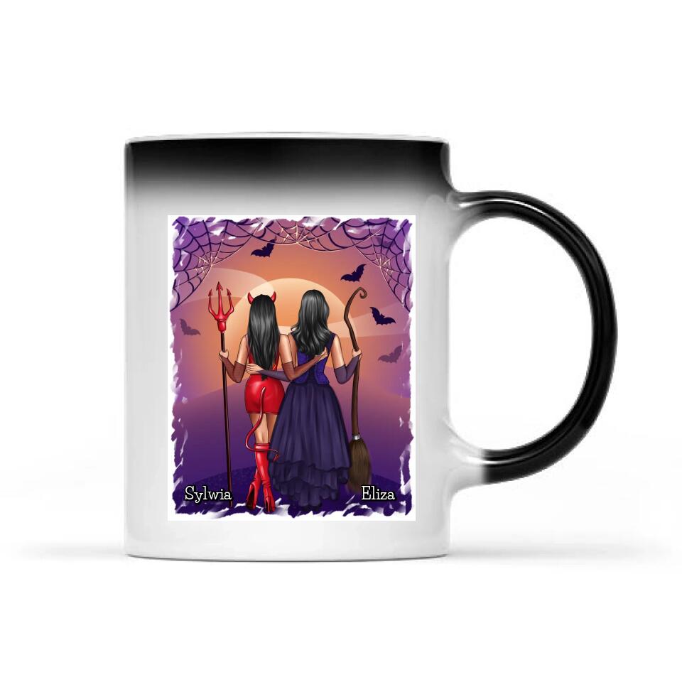 Mug for best friends - 2 people Halloween #4