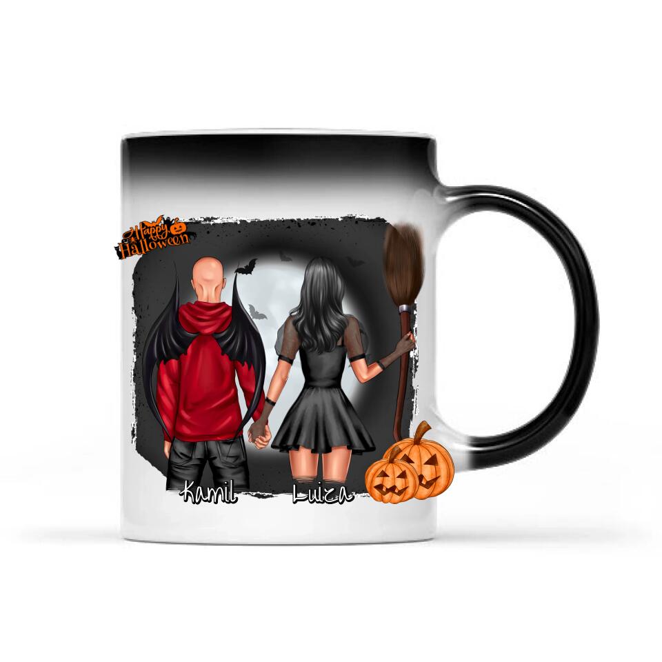 Mug for couples Halloween #6